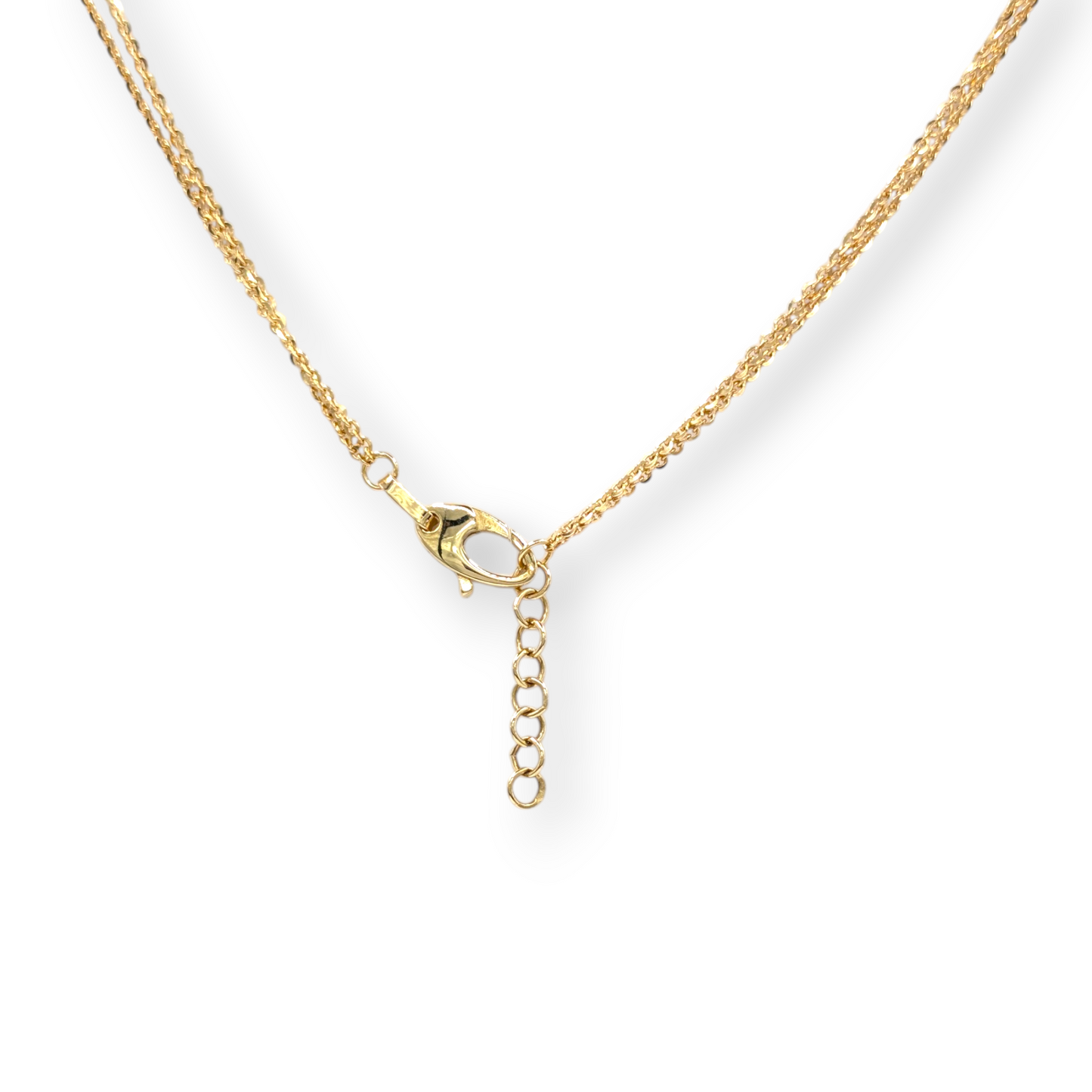 Schmuckset aus 750er Gold und Zirkonoxid-Ringen