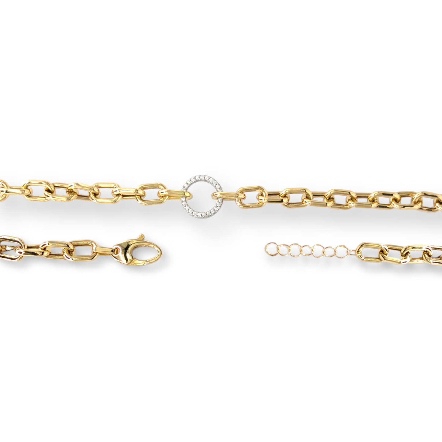 Schmuckset aus 750er Gold und Zirkonoxid-Ringen